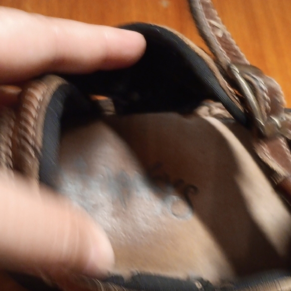 Journey's Men's Brown Leather Sandals size 9 - Picture 4 of 11